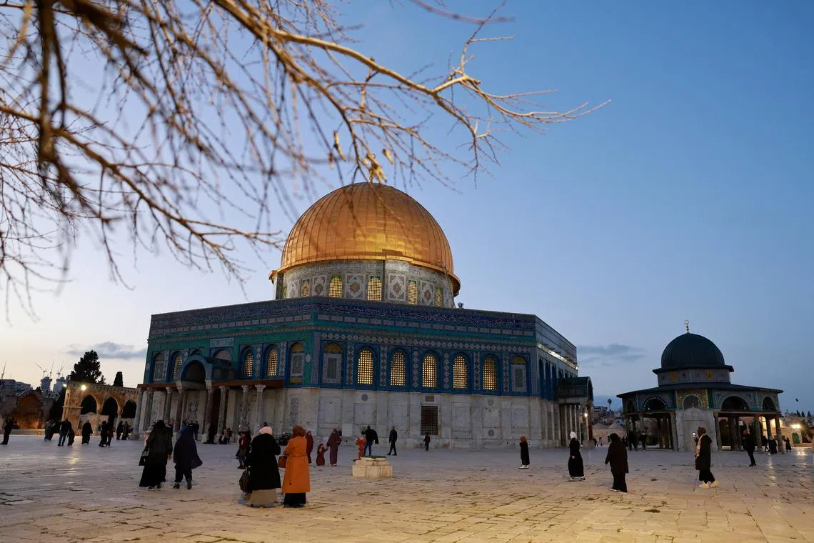 The compound, the third-holiest shrine in Islam, is also the site of the most sacred place for Jews, who know it as Temple Mount.