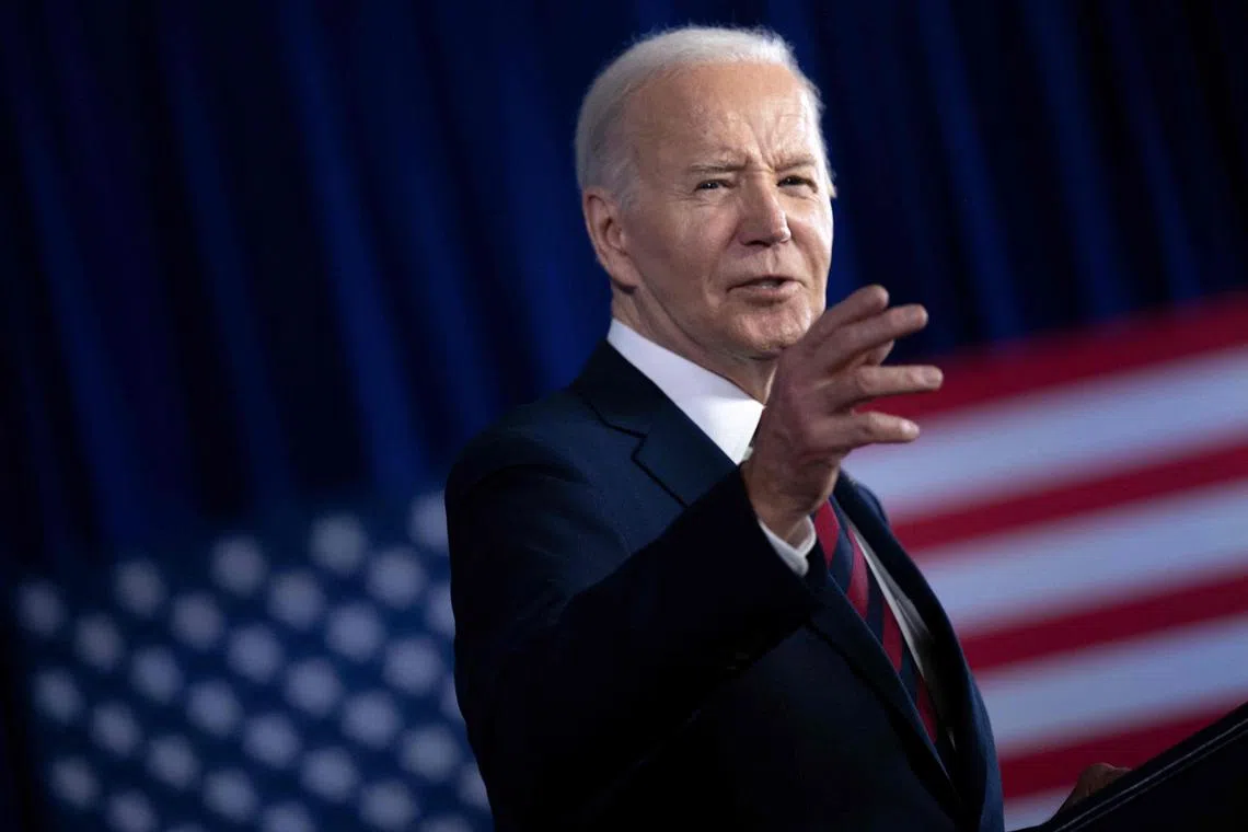 US President Joe Biden says US Steel Corp must remain a domestically owned and operated American firm.