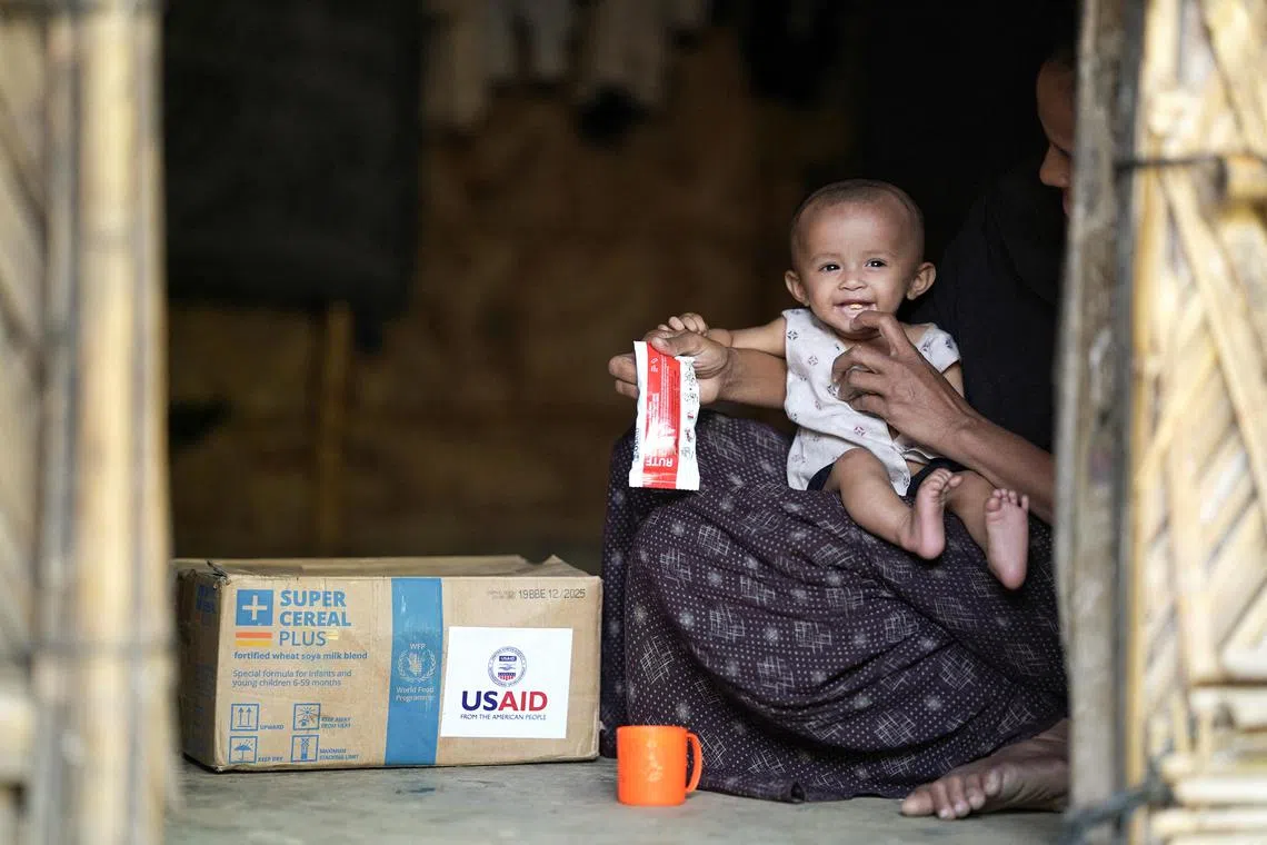 A crackdown ordered by US President Donald Trump is scuttling a USAid-funded programme for about 1 million Rohingya.