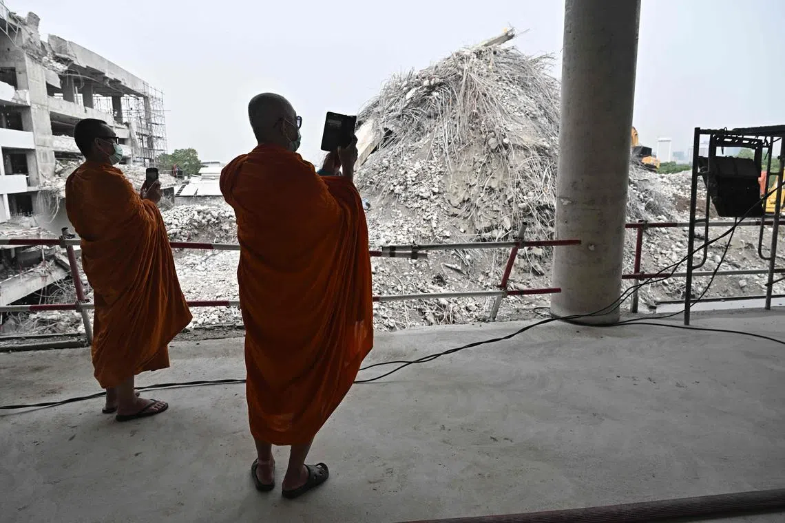 The 30-storey building was the only structure in Bangkok to collapse following the 7.7-magnitude earthquake.