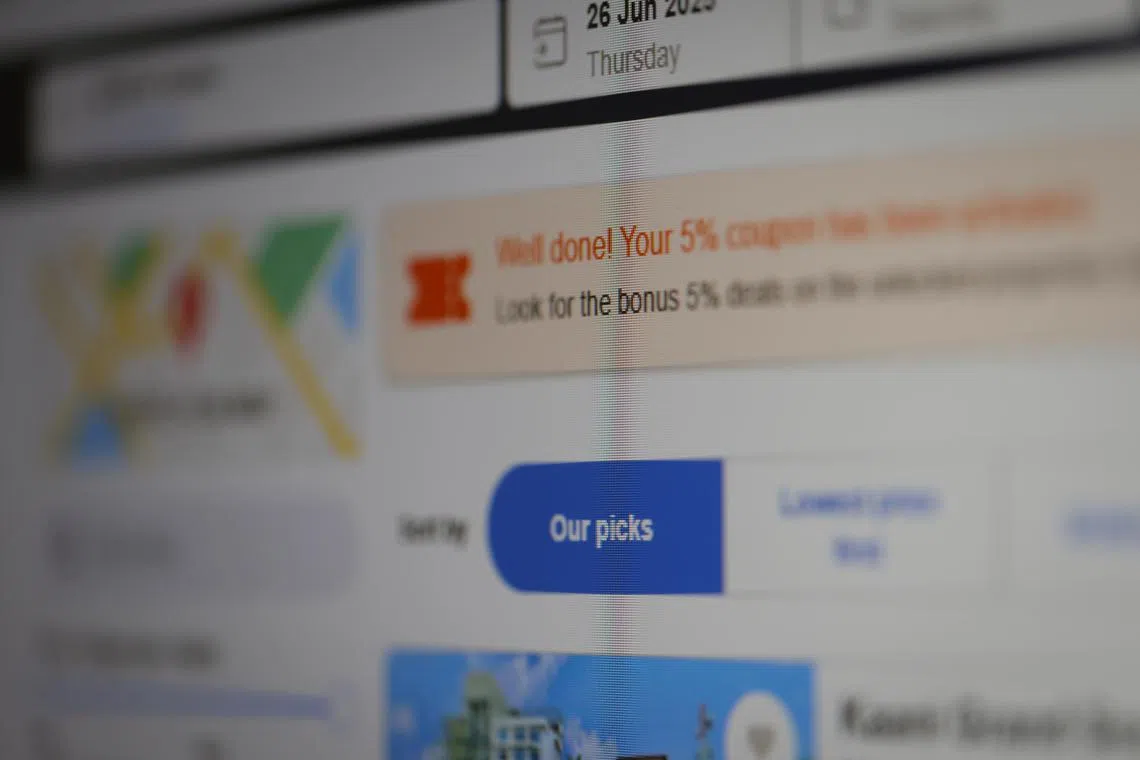 The issues are related to its accommodation search and booking features, which CCCS was concerned that they would mislead customers.