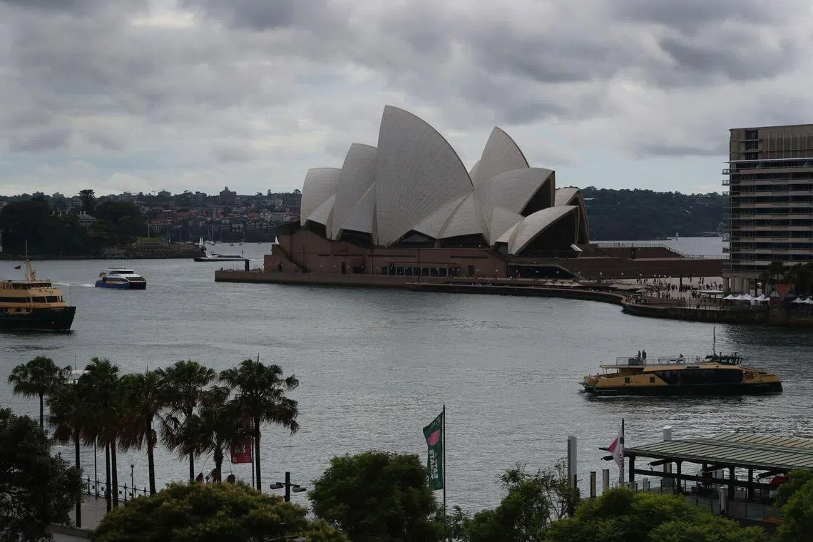 Four people were struck by lightning just a stone's throw from the Sydney Opera House on Feb 18. 