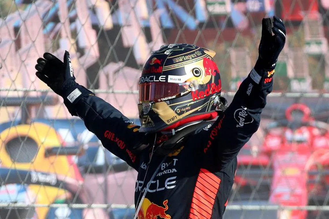 Max Verstappen takes record 16th win of the Formula One season in ...