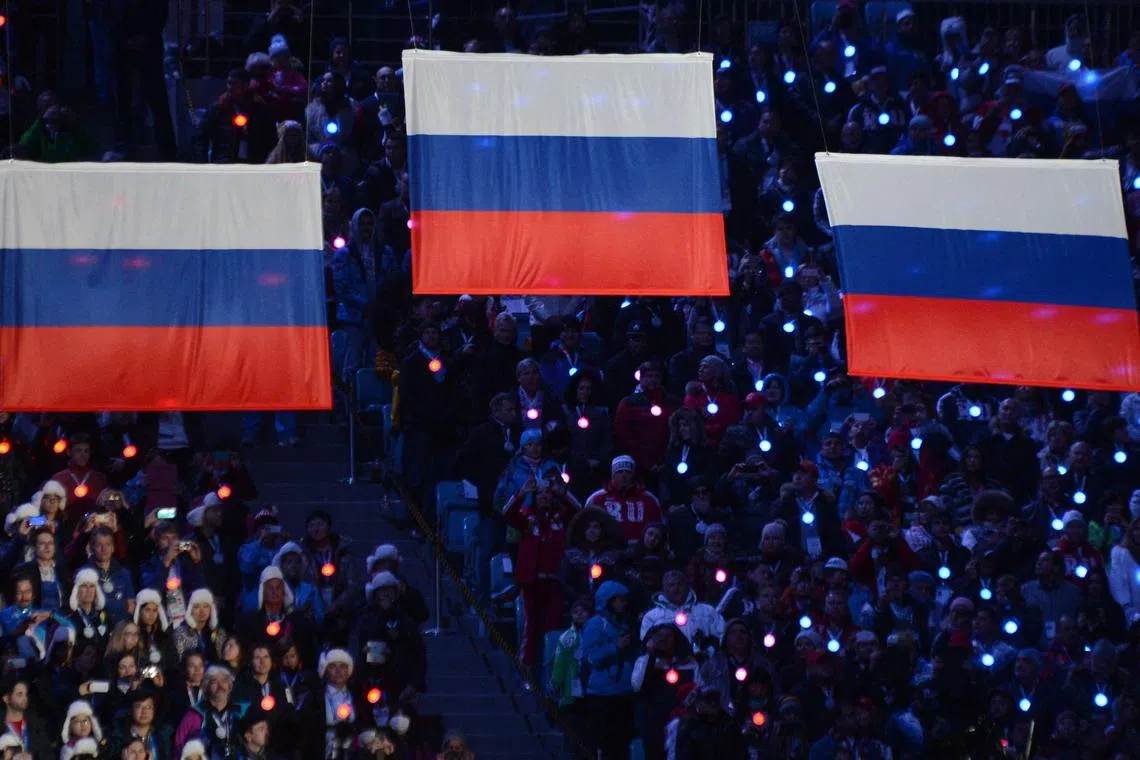 Russia was banned from competition in late 2015, after the discovery of massive, state-sponsored doping and related cover-ups.