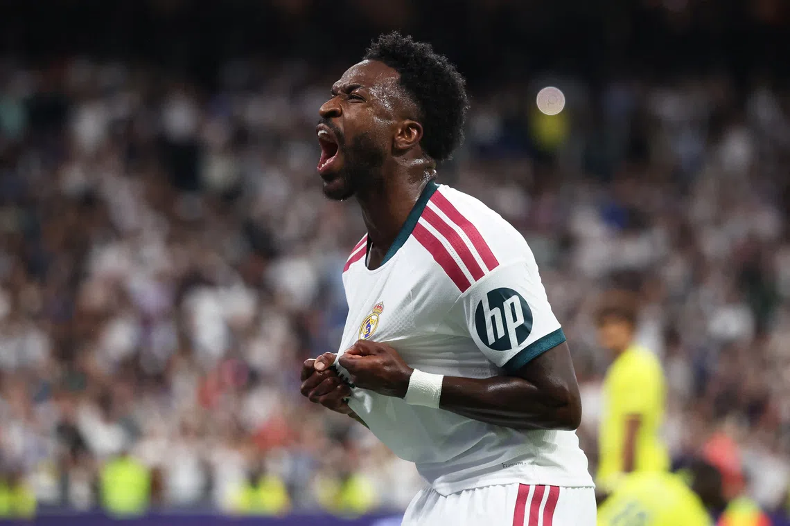 Vinicius Jr has been targeted regularly by opposition fans and been racially abused on many occasions since joining Madrid in 2018.