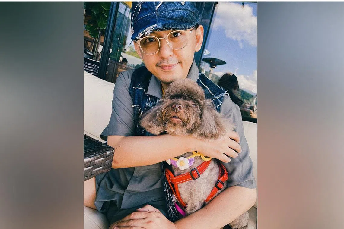 Taiwan TV host Mickey Huang was said to be in a stable condition.