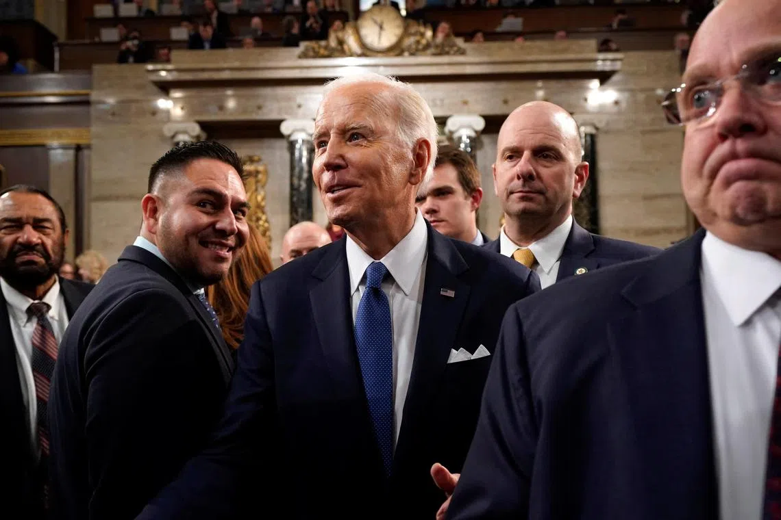 Among other things, President Joe Biden used a large segment of his pitch to attack corporations.