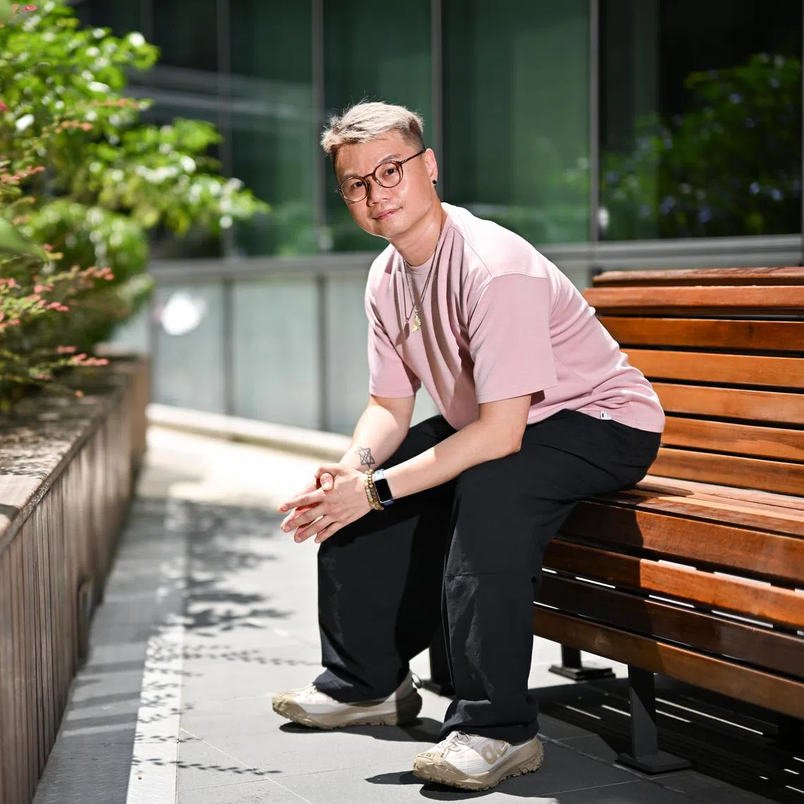 ST20250826-202586200198-Lim Yaohui-Akshita Vijay Nanda-anblood/
Mr Adrian Teo, 43, administrative assistant, at Changi General Hospital on Aug 26, 2025.
Mr Teo has elevated levels of lipoprotein (a). Elevated levels of Lp(a) correlate with an increased risk of cardiac disease.
For feature on blood tests beyond the norm - what can these tests tell us and who should get them?
(ST PHOTO: LIM YAOHUI)