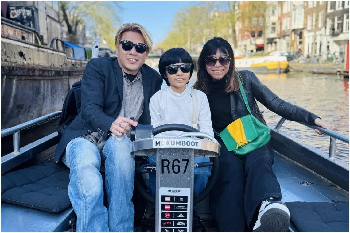 Amsterdam’s canal rides and Japan’s snowy slopes help piano prodigy Mikkel Myer Lee, 13, recharge