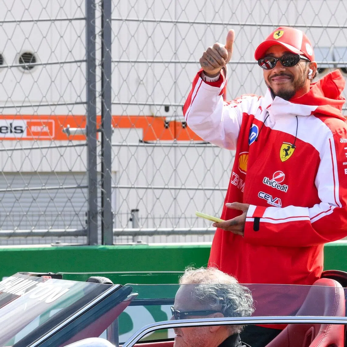 Ferrari’s Lewis Hamilton is aiming for a record sixth Italian Grand Prix.