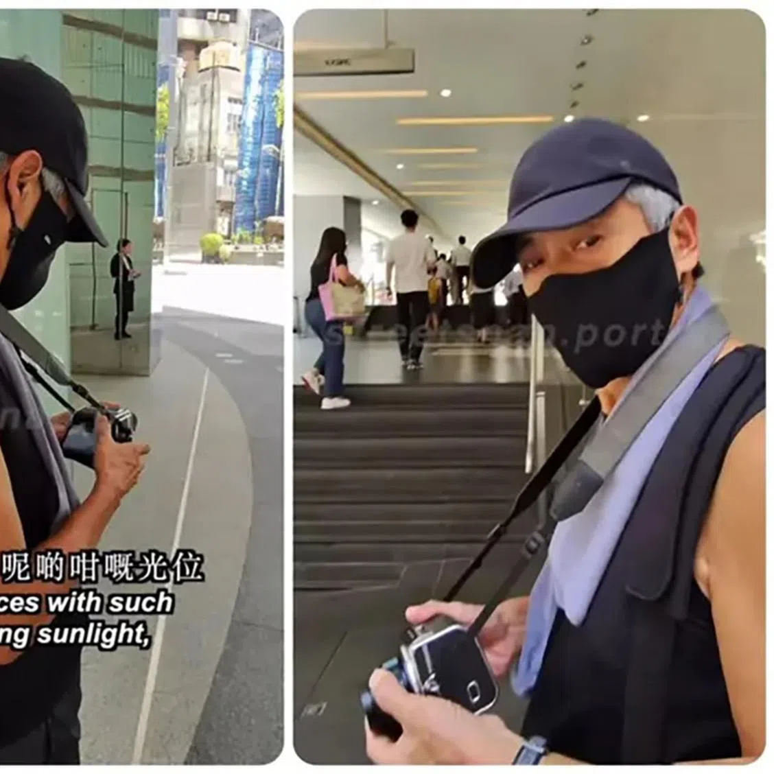 The viral Instagram post of the wholesome encounter between Hong Kong-based street photographer Stacey and fellow shutterbug, Hong Kong actor Chow Yun Fat.