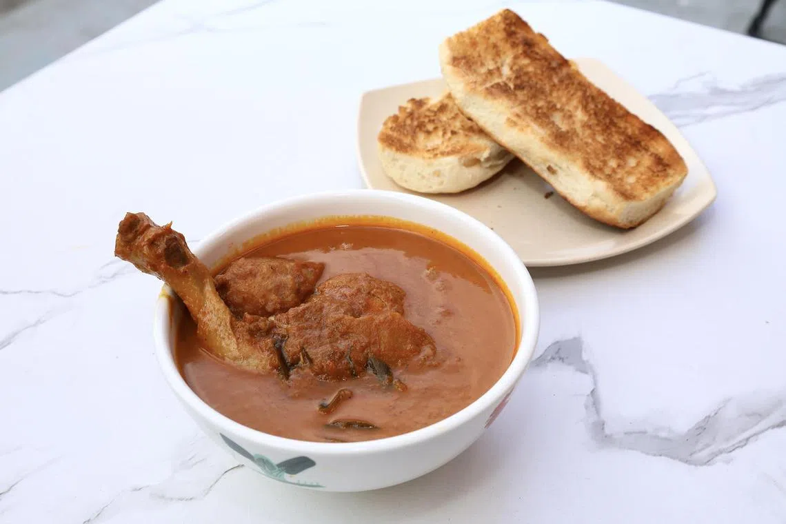  Chicken Curry with Jie Soft Baguette at Jie Bakery’s newest outlet in Outram.