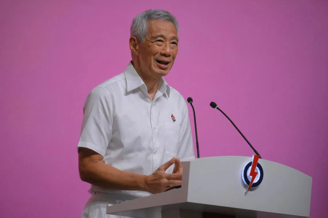 PM Lee urged PAP members to show Singaporeans and the world that the party’s standards are “as high as ever”. 