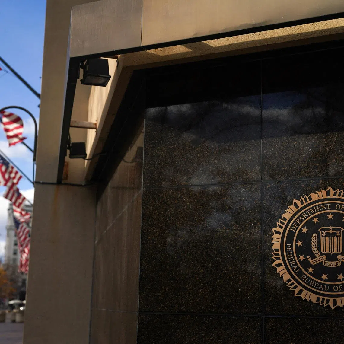 A general view of the Federal Bureau of Investigation (FBI) building in Washington, D.C., U.S., November 28, 2025. REUTERS/Nathan Howard