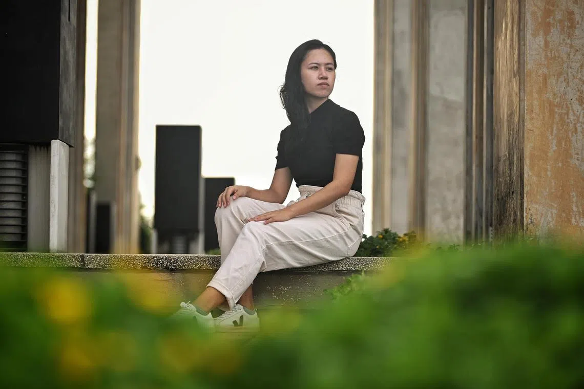 Ms Sara Ann Nicholas, 24, thought she was cured of long Covid in June but her fatigue and chest tightness returned in September.