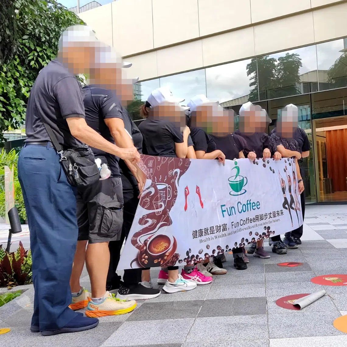 A Fun Coffee event at Kent Ridge on Oct 20, 2025. The organisers had promised a $50 cash reward for turning up.