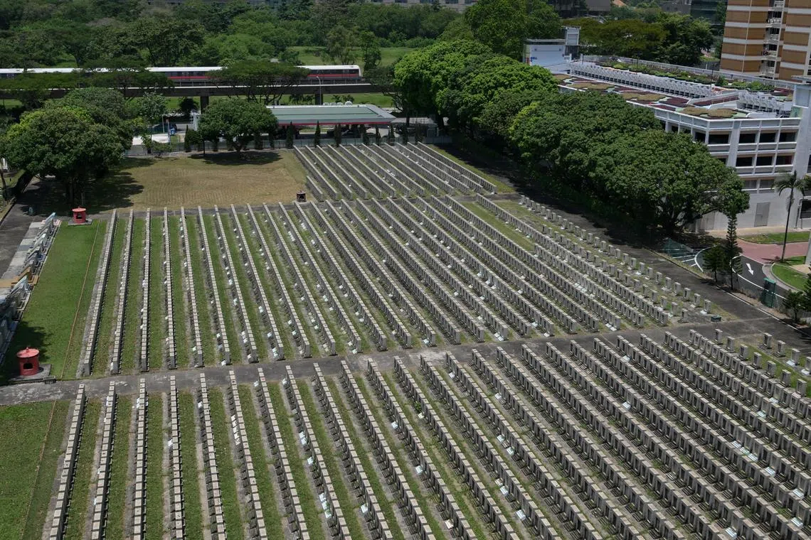 This path that cuts through Shuang Long Shan cemetery was, for  decades, used by residents as a shortcut to reach the main road. 