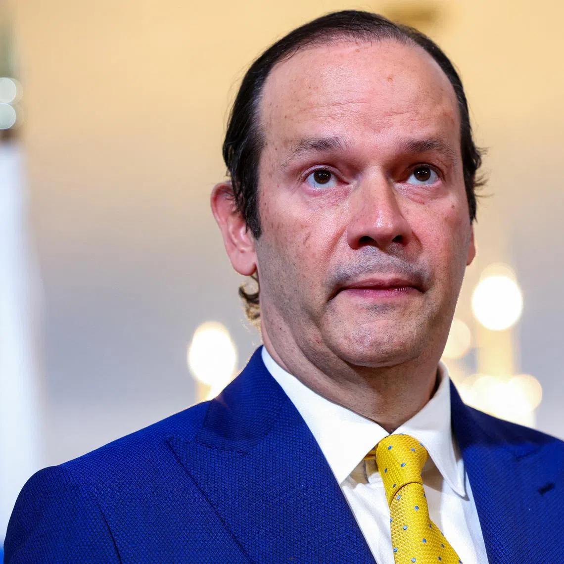 Panamanian Foreign Minister Javier Martinez Acha speaks during the Americas Partnership for Economic Prosperity Ministerial at the State Department in Washington, U.S., July 17, 2024. REUTERS/Amanda Andrade-Rhoades