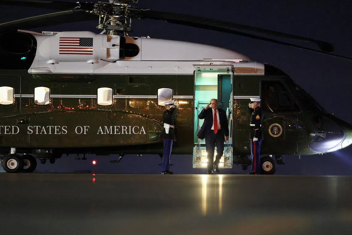 US President Donald Trump said there was no doubt that “China and Russia have noticed this act” by Britain.