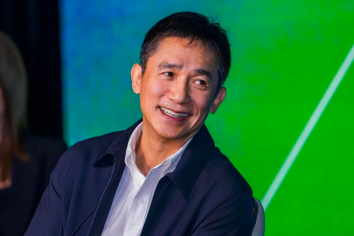 Tony Leung talks about plants having souls and ‘last stage of his career’ in Singapore