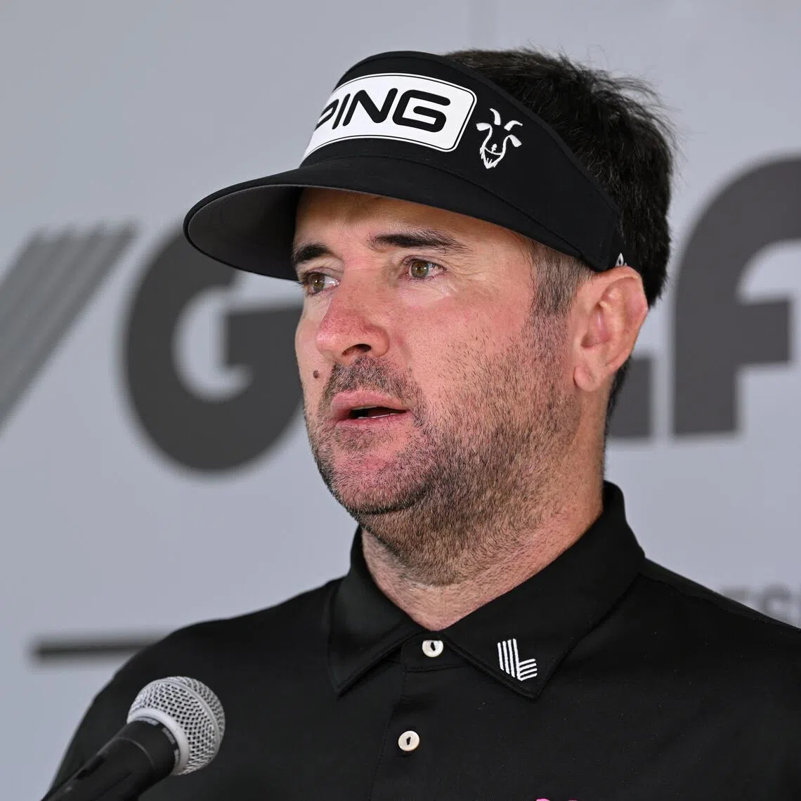 Bubba Watson ahead of the April 28-30 LIV Golf event at Sentosa Golf Club.