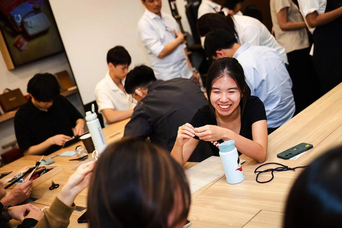 Chloe Wong, 19, said her mother encouraged her to open an investment account the moment she turned 18.