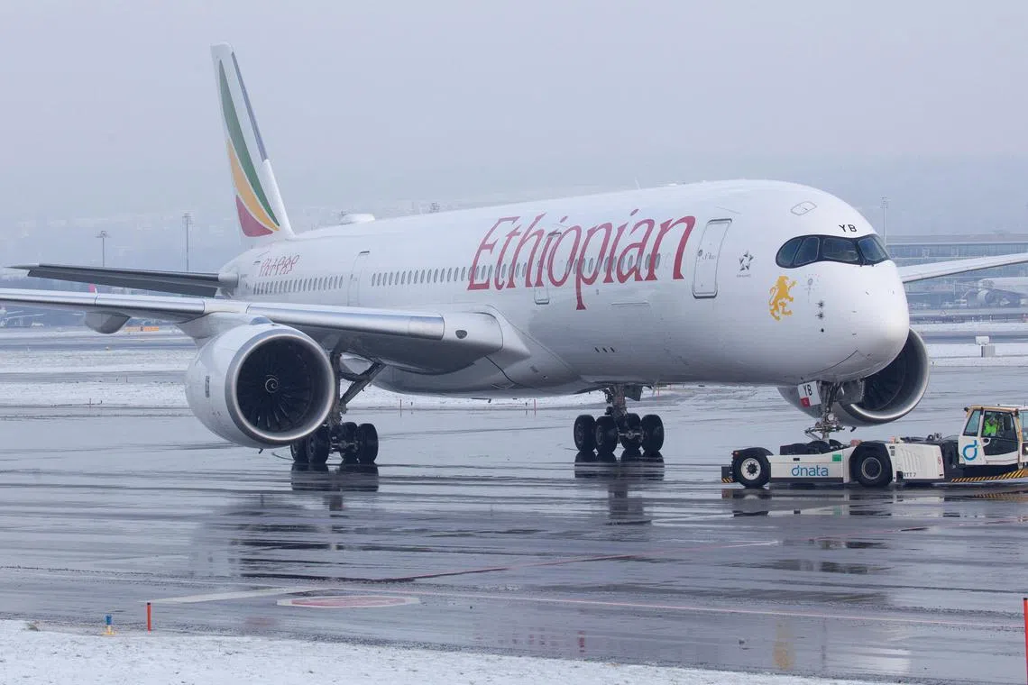 There will be four weekly direct services between Singapore and Addis Ababa, the capital of Ethiopia.