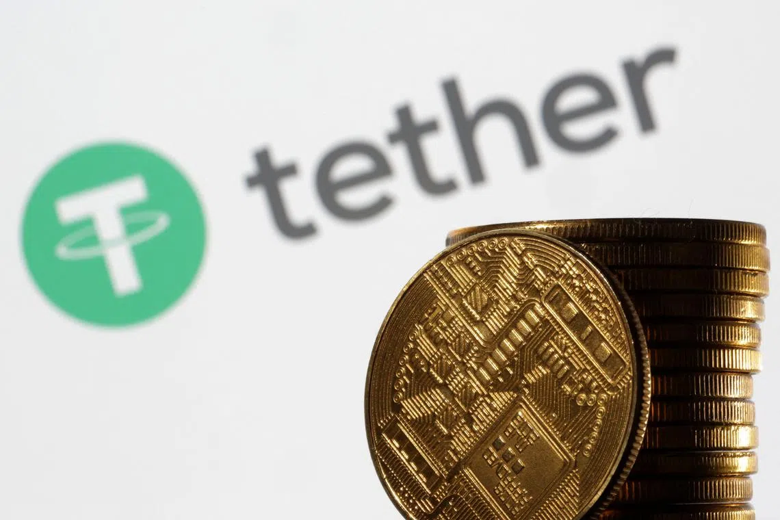 Tether’s assets had dropped almost 20 per cent in the second quarter of last year. 