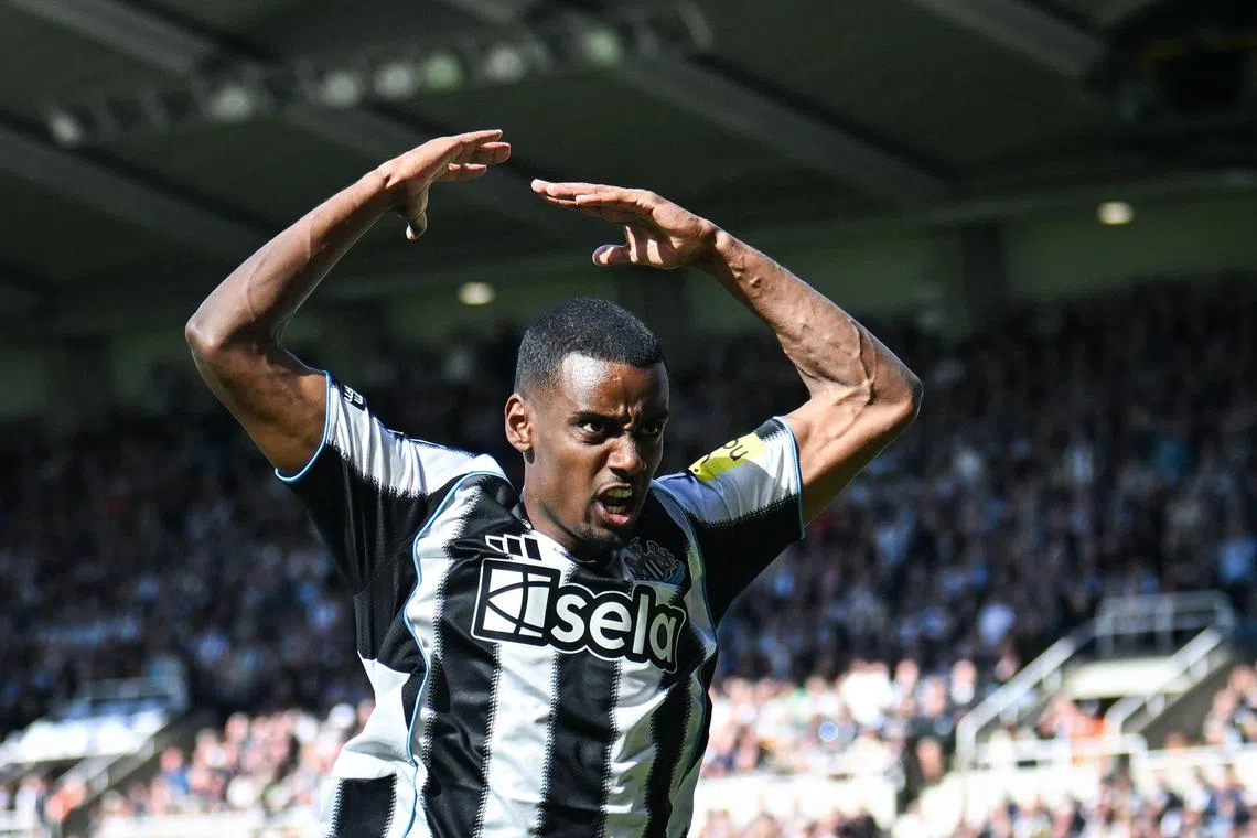 Newcastle United striker Alexander Isak is set to miss the clash with Liverpool.