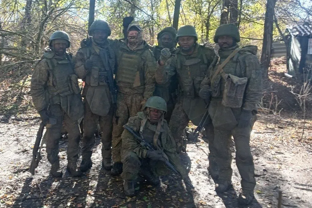 Russia is said to be enticing Africans to sign contracts that Ukraine's foreign minister described as “equivalent to... a death sentence”.