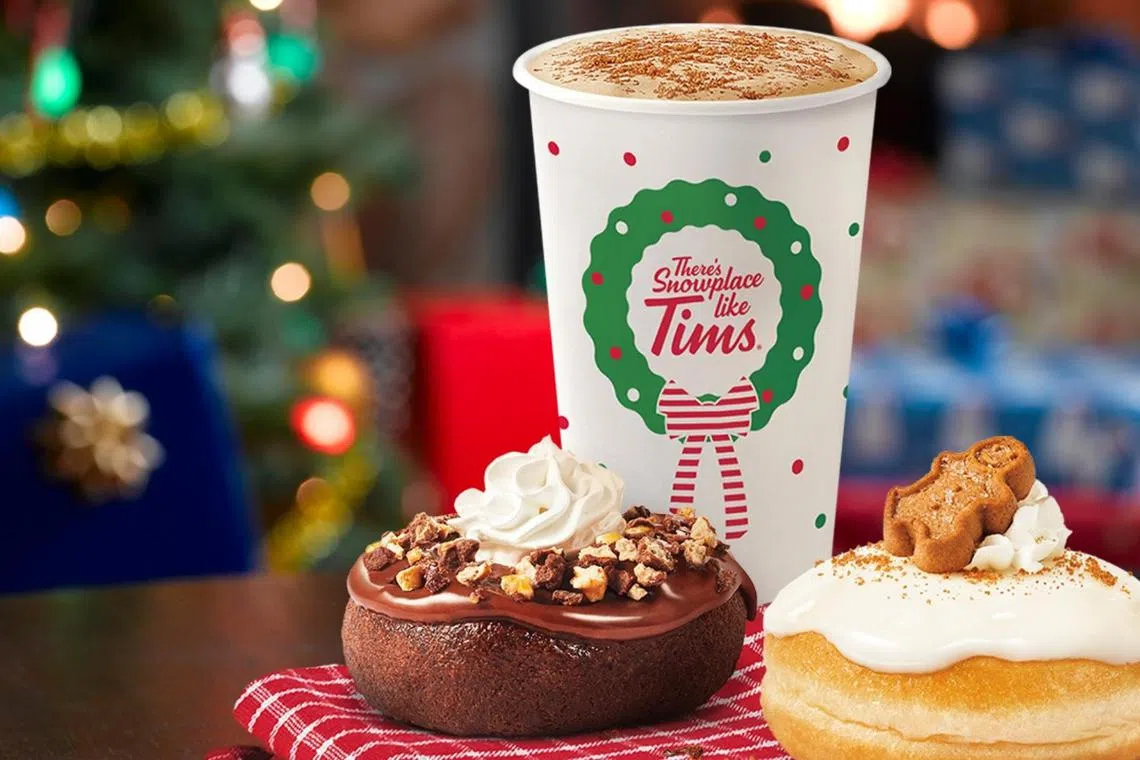 Often cited as Canada’s favourite coffee spot, Tim Hortons is best known for its coffee and doughnuts.