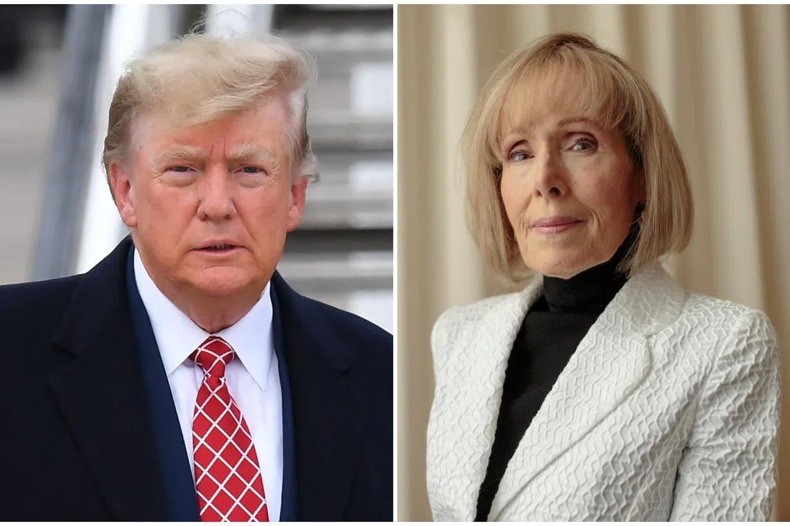 E. Jean Carroll sued Donald Trump in 2022 with her allegation that he raped her in a Bergdorf Goodman dressing room.