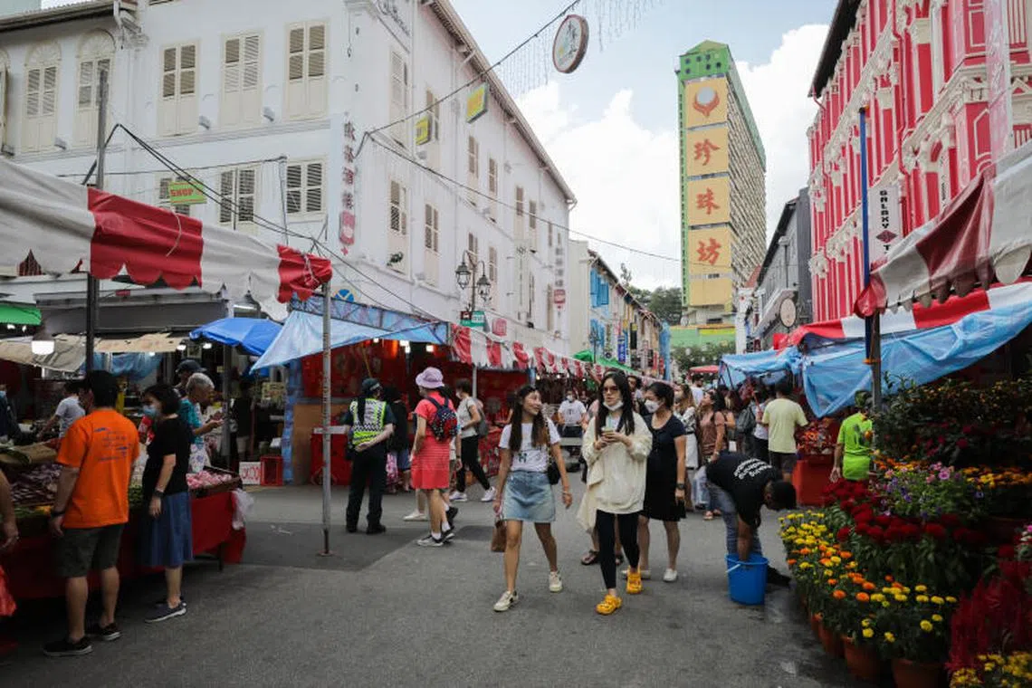 This is the first Chinese New Year celebration since pandemic restrictions were eased last year.