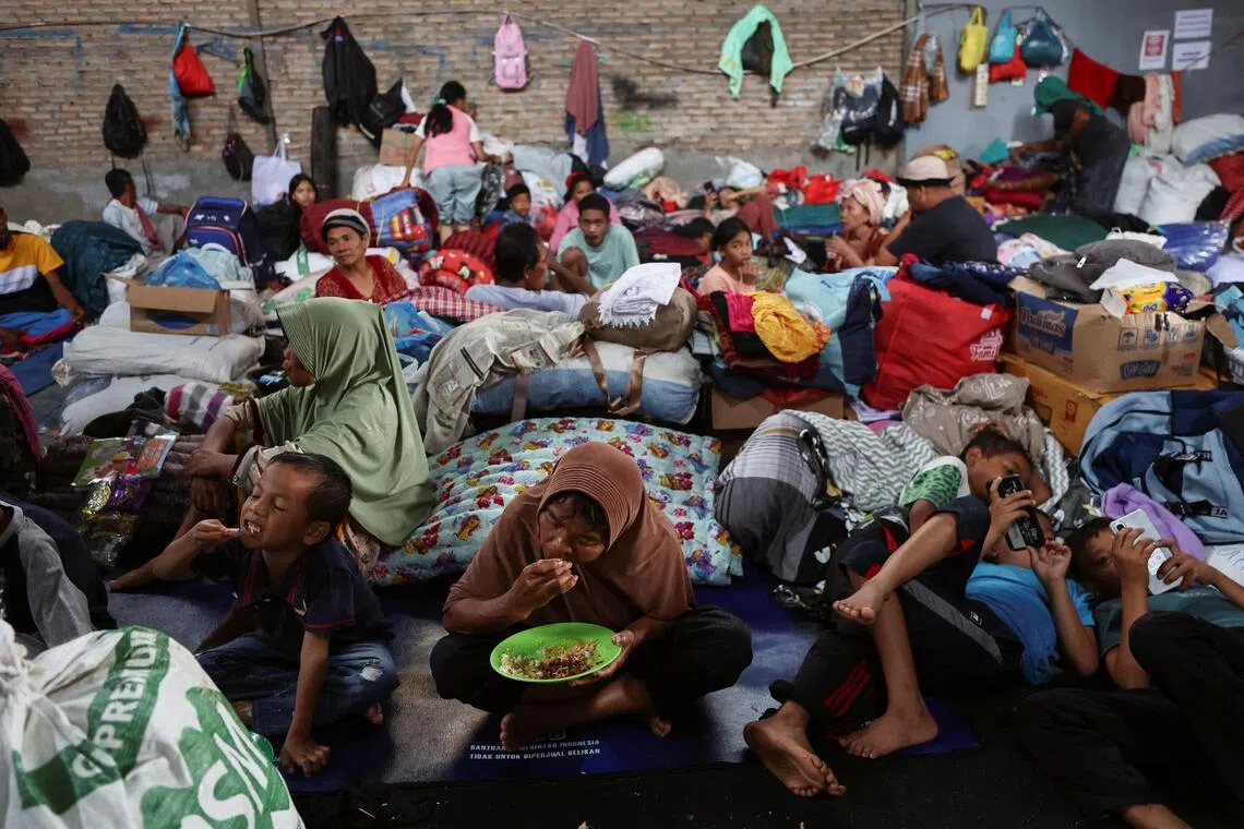 Across North Sumatra province in Indonesia, 366 people were reported dead, 72 mising and 2,287 injured.