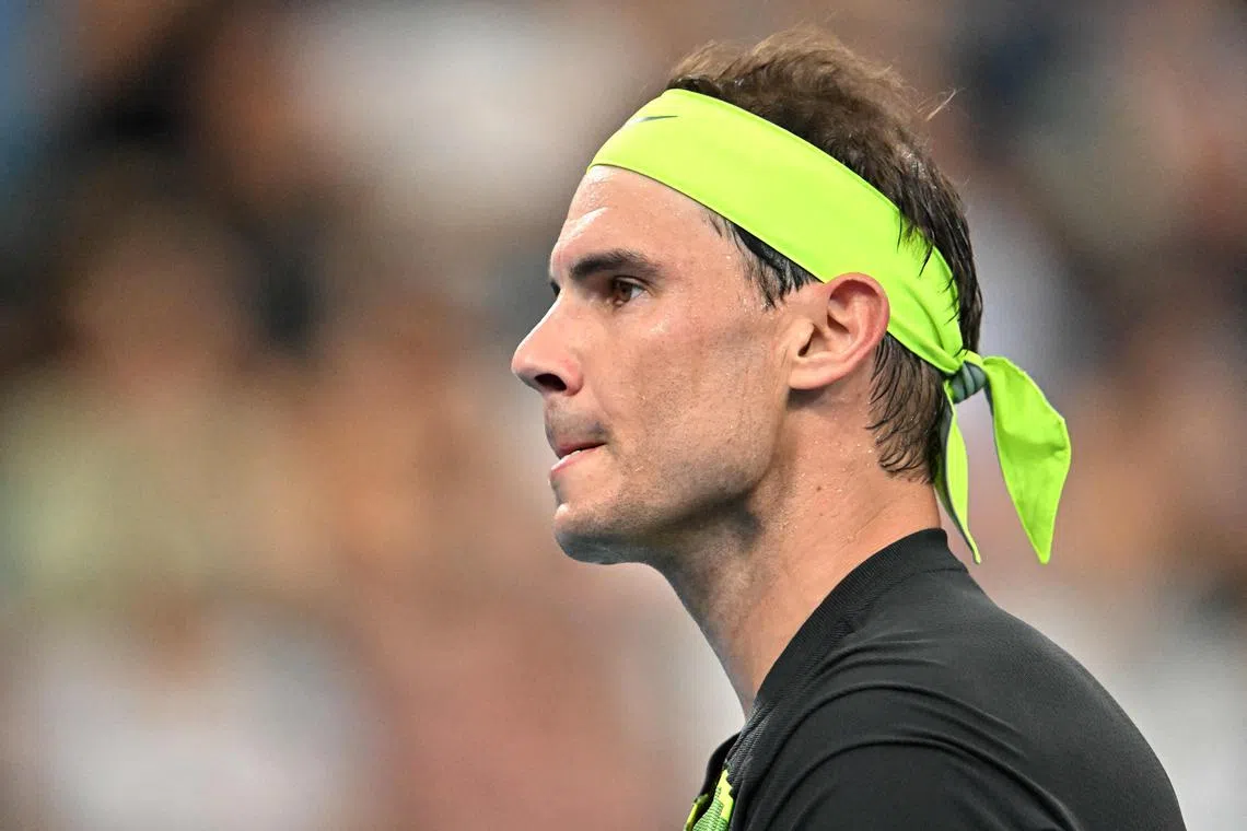 Rafael Nadal's quest to find a high level again in time for the Australian Open is fascinating. 