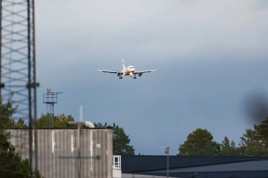 Zelensky's plane almost hit by drone en route to Oslo, says Norway's PM | The Straits Times