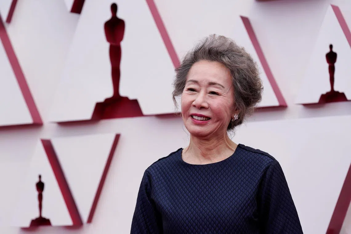 South Korean actress Youn Yuh-jung won best supporting actress at the Oscars for her role in immigrant drama Minari in 2021.
