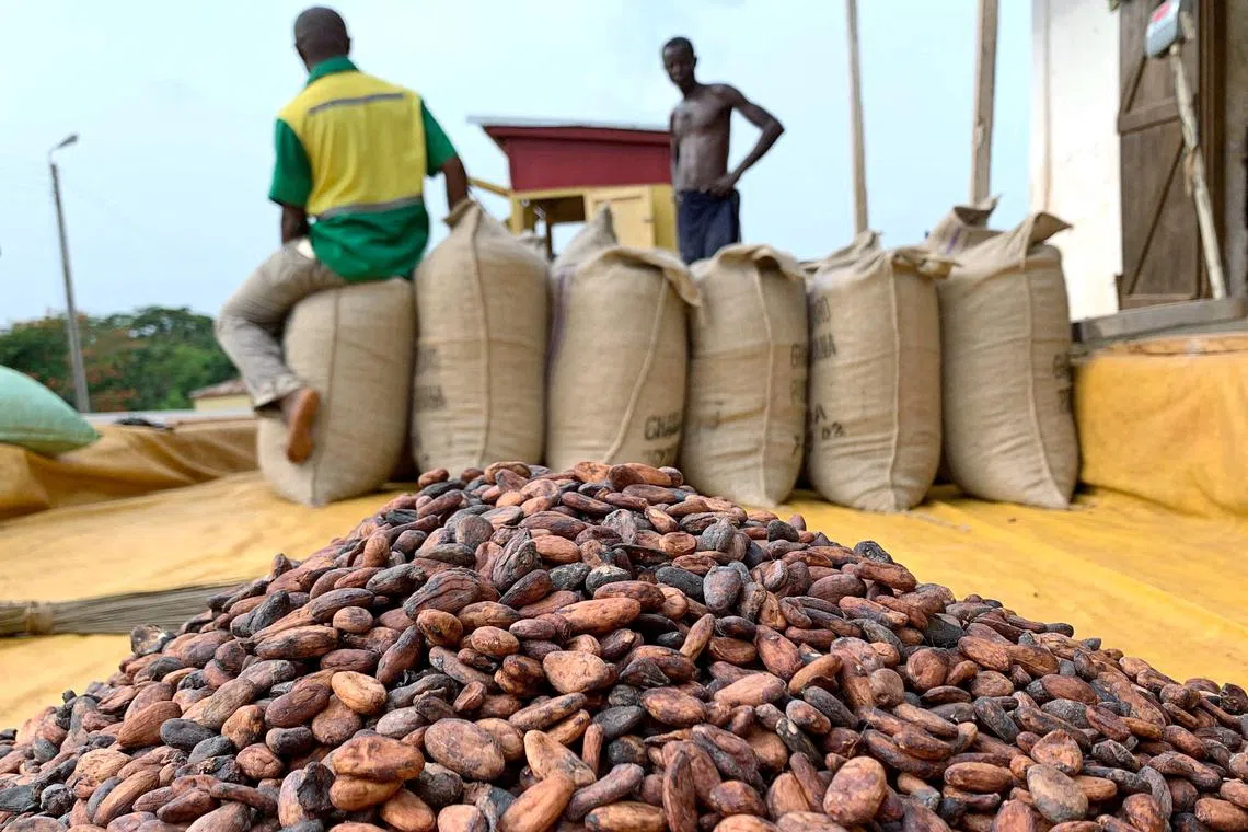 Cocoa prices have risen because supply has fallen short of demand for the third year running.