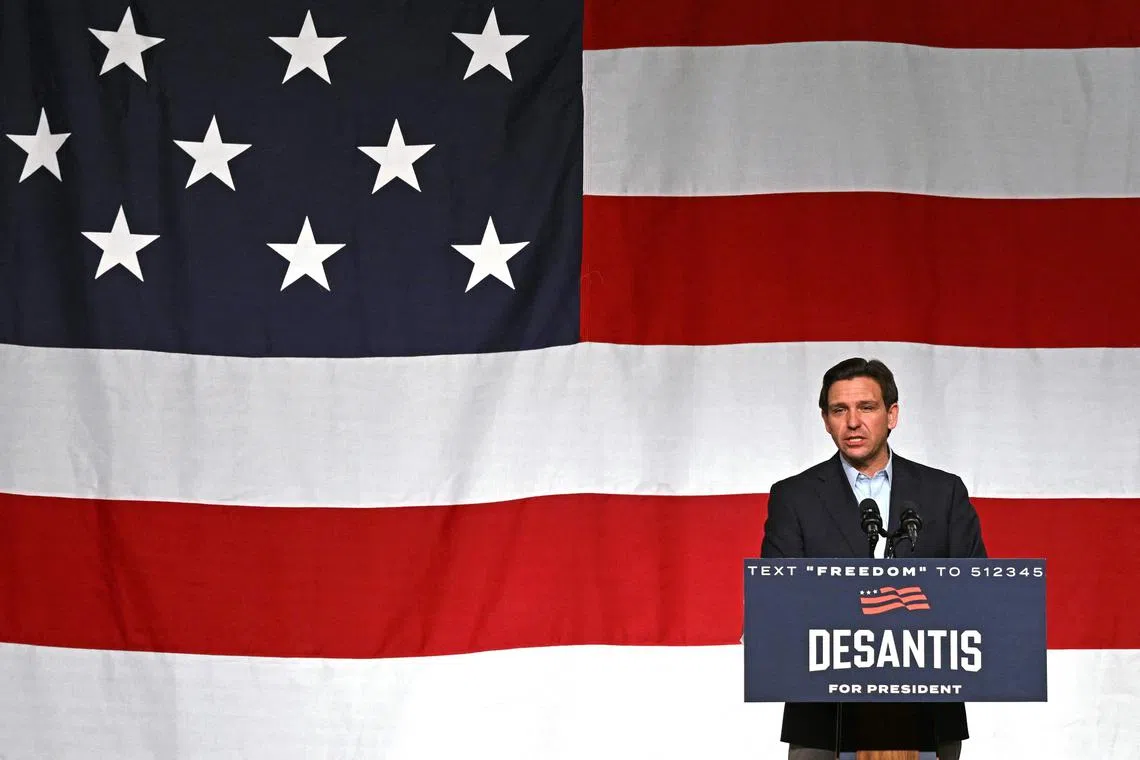 Mr Ron DeSantis looks to introduce himself to Iowa voters who are notorious for wanting to see candidates close-up.