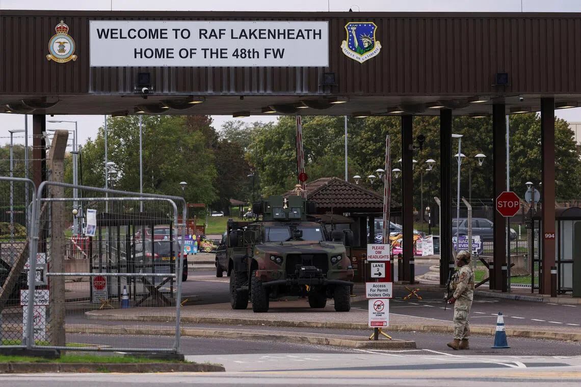 Donald Trump says men arrested at US air base in UK were looking to do ‘big damage’