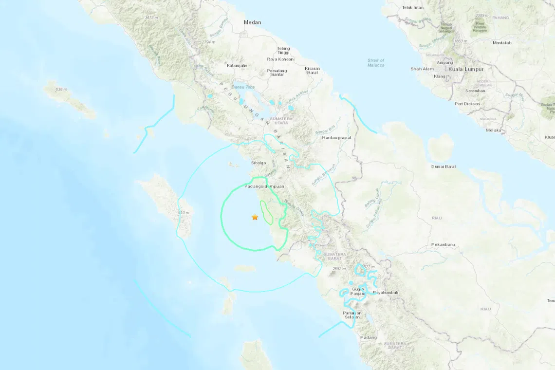 An earthquake of magnitude 6.1 struck Nias region of Indonesia on April 3, 2023.