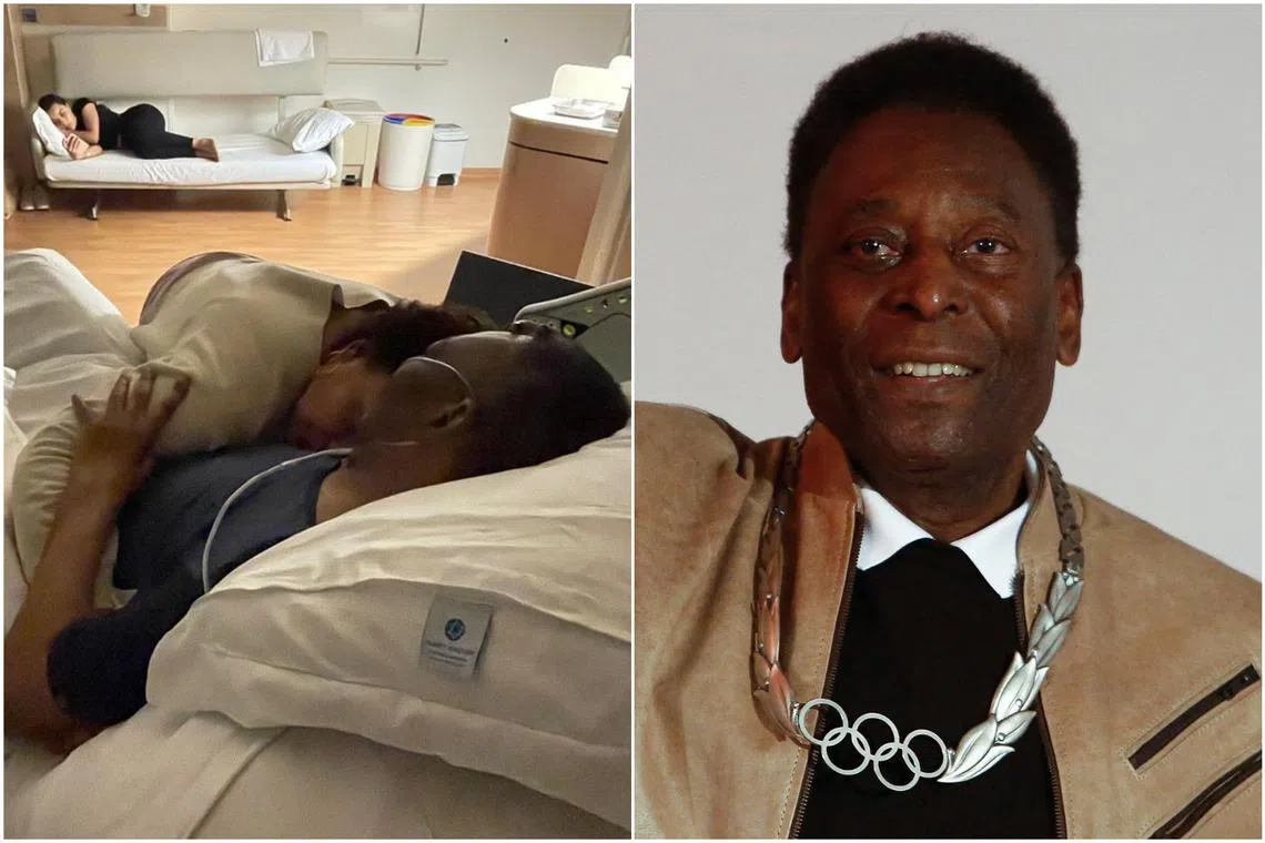 Pele is suffering from worsening cancer as well as kidney and heart problems.