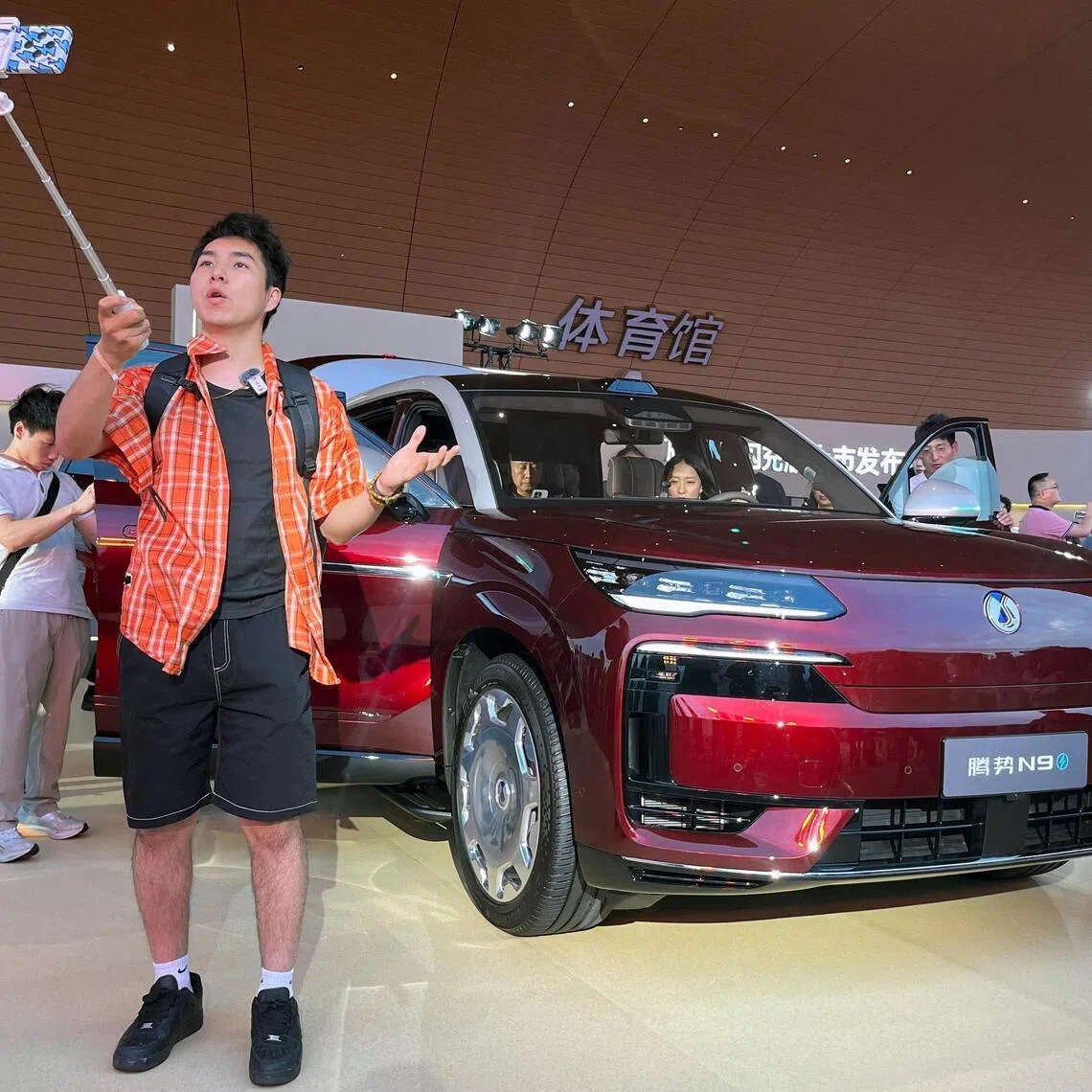 Chinese automakers like BYD are targeting well-to-do consumers with premium brands like the Denza.
