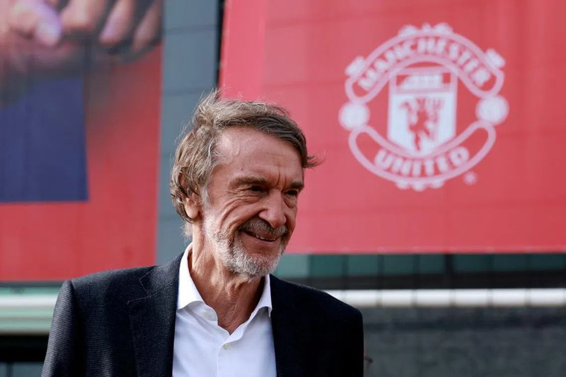 Ineos chairman Jim Ratcliffe is pictured at Old Trafford in Manchester, Britain, March 17, 2023 REUTERS/Phil Noble/File Photo