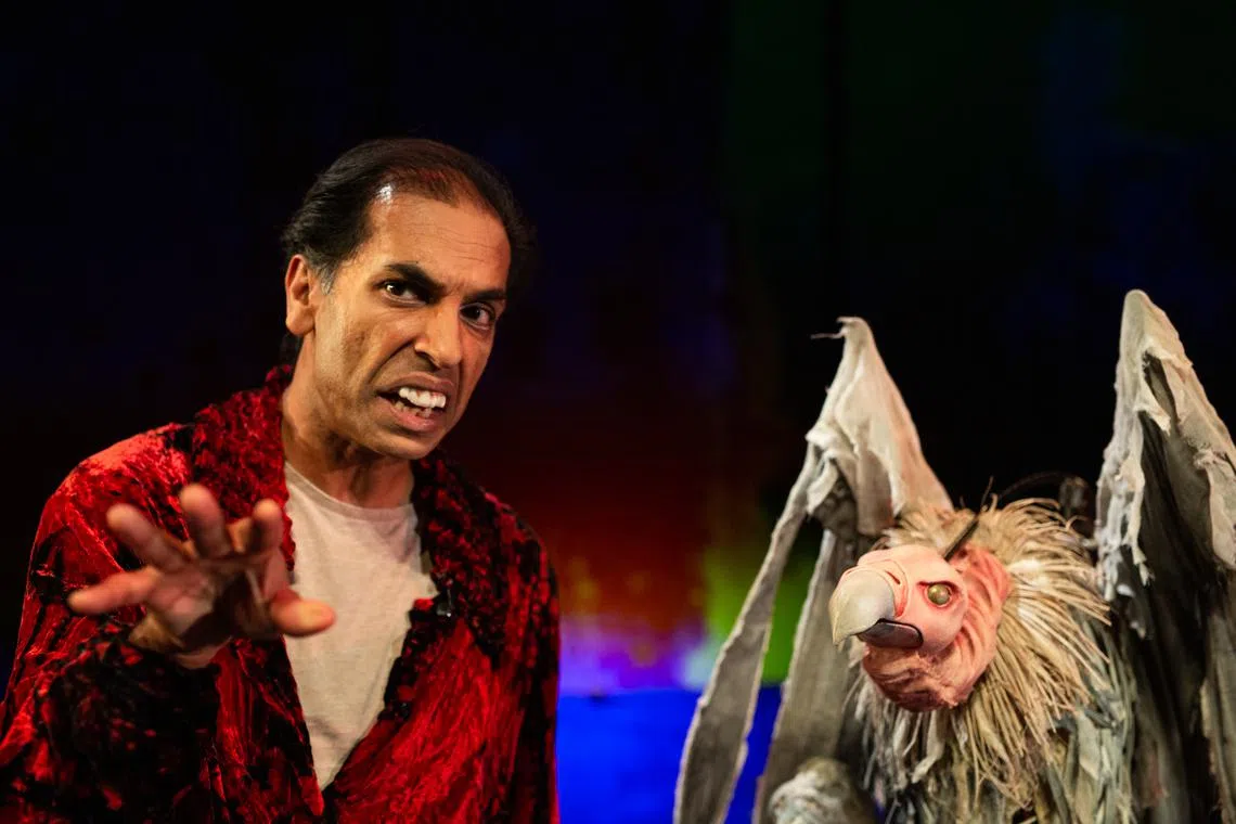 New Zealander playwright and actor Jacob Rajan takes on life and the afterlife in his monodrama Paradise Or The Impermanence Of Ice Cream. 