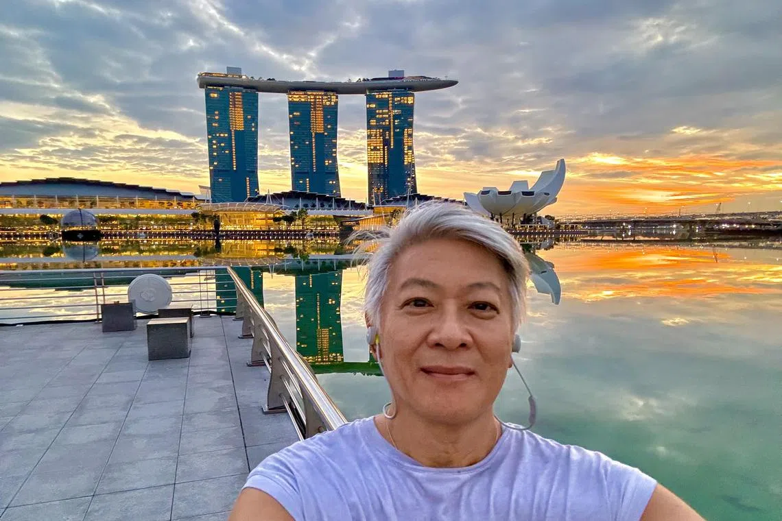 Dick Lee, 68, home-grown singer-composer and Cultural Medallion recipient talks to The Straits Times about his Place of the Heart - Marina Bay.