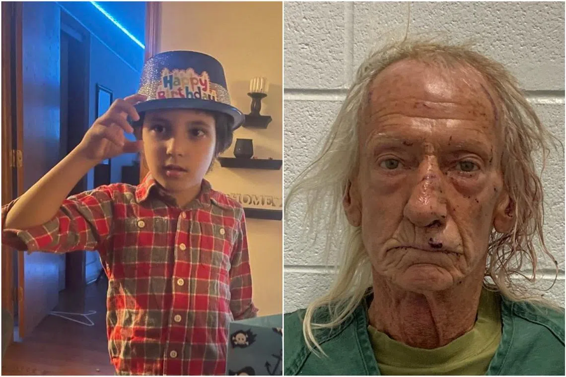 Wadea Al-Fayoume, 6, (left) was stabbed 26 times by Joseph Czuba, and pronounced dead at a hospital.