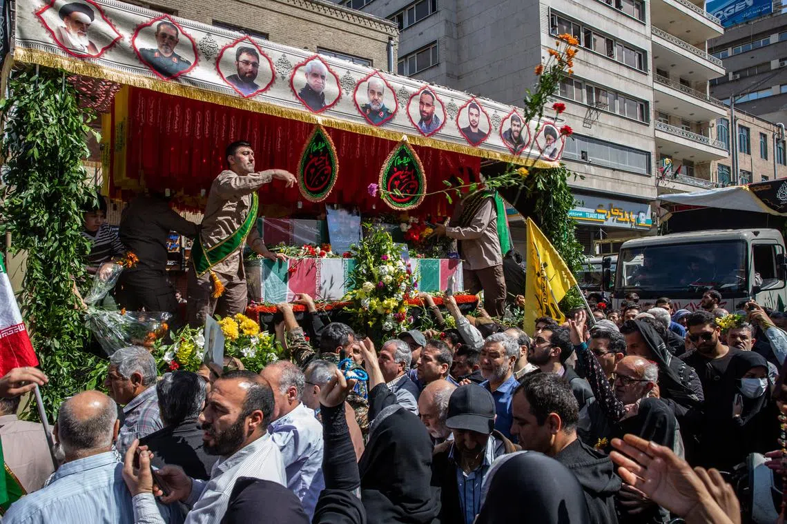 An Israeli strike on April 1 leveled an Iranian diplomatic building in Damascus, killing seven members of the elite Revolutionary Guards.