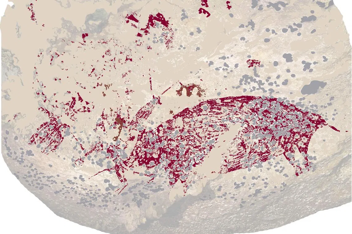 This humble cave painting found in Sulawesi, Indonesia is more than 51,000 years old, new research has found. 