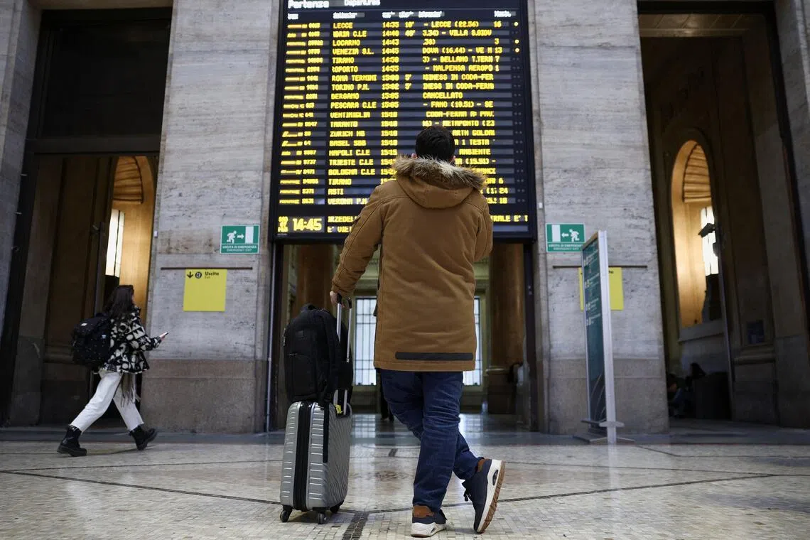 ‘Serious sabotage’: Winter Olympics in Italy hit by train disruptions